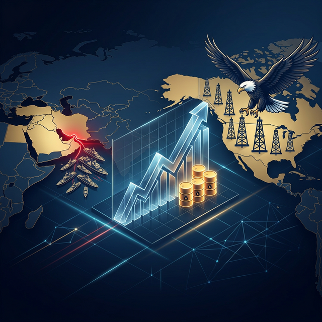 2026 WTI 유가 및 지정학적 위기 삽화